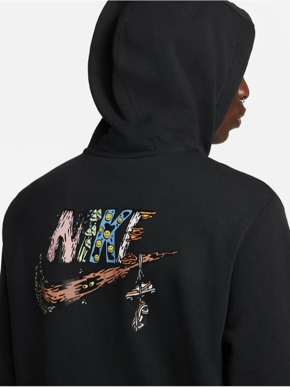 Nike Men’s Black Fantasy Creature Hoodie - L
